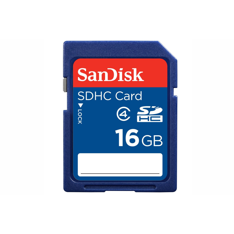 SanDisk SDSDB-016G-B35 16 GB SDHC Class 4 Memory Card - Blue (Label May Change)