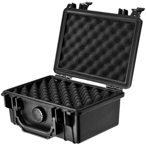 BARSKA Loaded Gear HD-100 Hard Case, Black, Medium by BARSKA