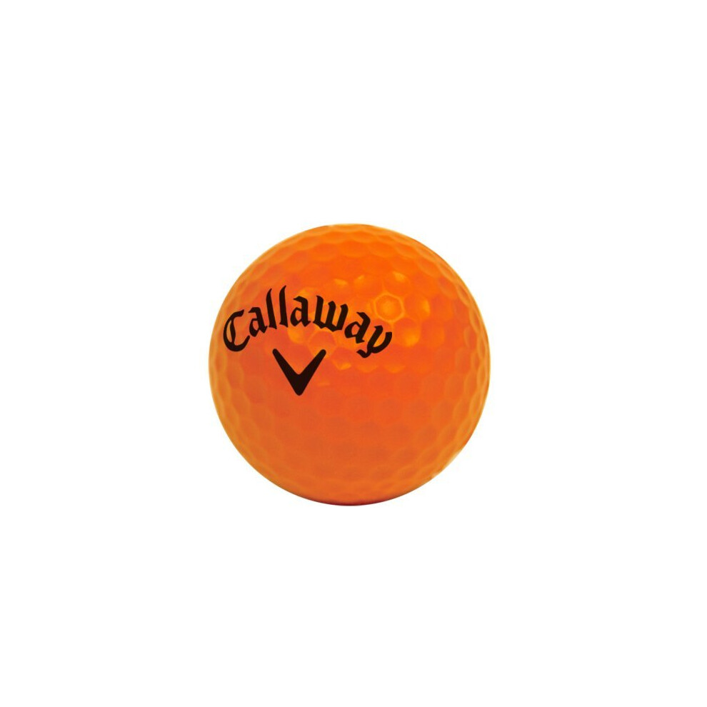 Callaway HX 9-Pack Practice Ball, Orange