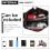 (Black) Stylish PU Leather Handbag Shoulder Bag 6