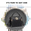 (Black) Stylish PU Leather Handbag Shoulder Bag 7