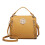 (Yellow) Stylish PU Leather Handbag Shoulder Bag 1