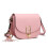 Miss Lulu (Pink) Women Cross Body Messenger Shoulder Bag Handbag 2