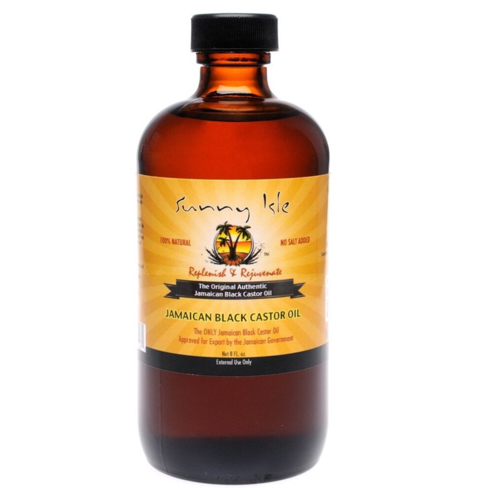 Sunny Isle Black Jamaican Castor Oil 8 Oz