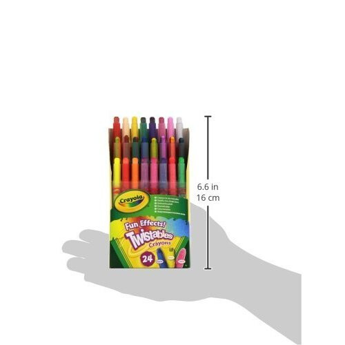 Crayola Crayola 24 Mini Twistables Special Effect Crayons 2