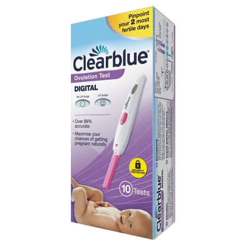 Clearblue Clearblue Digital Ovulation Test Kit (OPK), 10 Tests 1