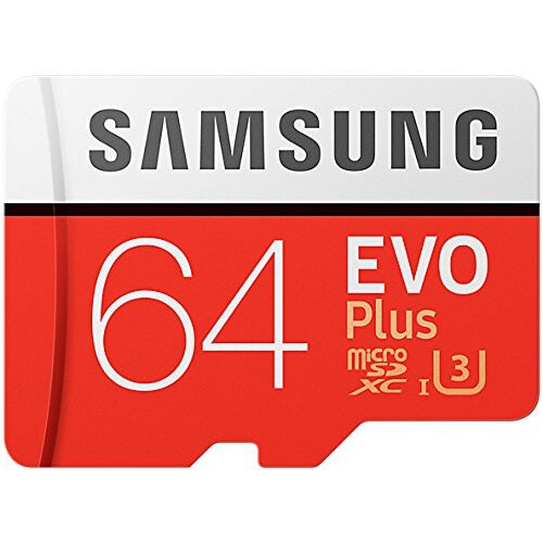 Samsung Samsung 64GB 100MB/s Memory Evo Plus Micro SD Card with Adapter