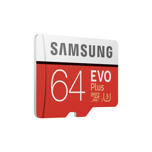 Samsung Samsung 64GB 100MB/s Memory Evo Plus Micro SD Card with Adapter 2
