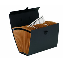 Bankers Box Handifile Expanding Organiser - Black