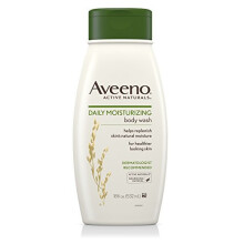 Aveeno Daglig Fuktgivande Duschkräm för Torr & Känslig Hud med Prebiotisk Havre