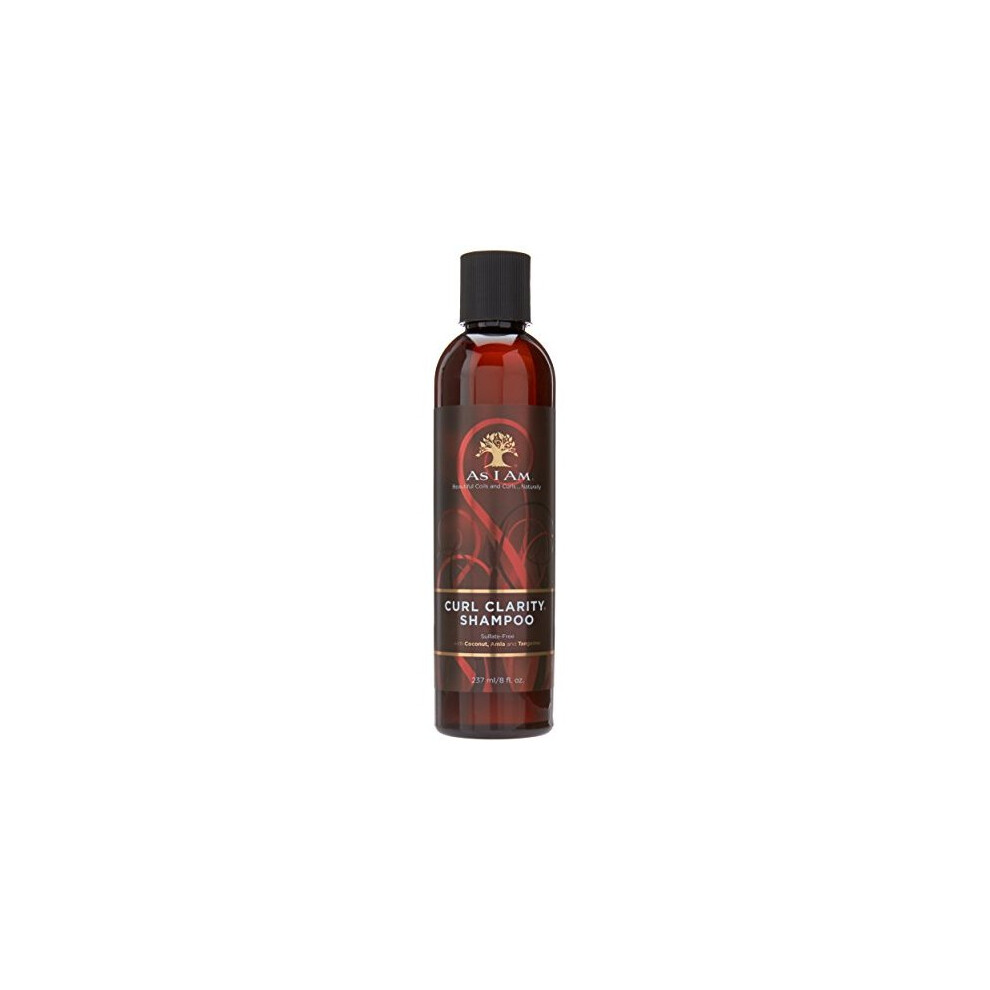 As I Am Brown Curl Clarity Shampoo, Coconut 8 Fl Oz
