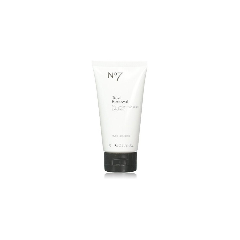 Boots No7 Total Renewal MicroDermabrasion Exfoliator,2.5 Fl. Oz(75 ml)