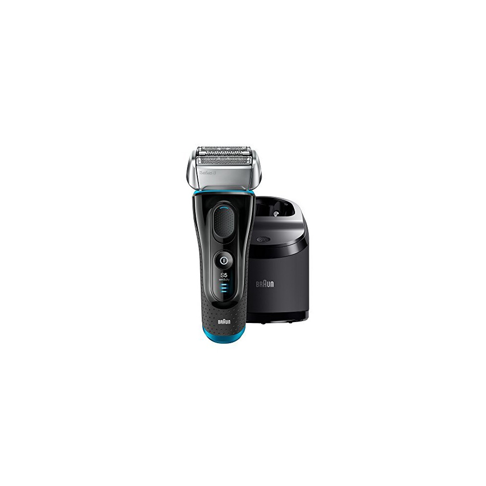 Braun Series 5 5090/5190cc Mens Electric Foil Shaver / Electric Razor with Clean & Charge Station