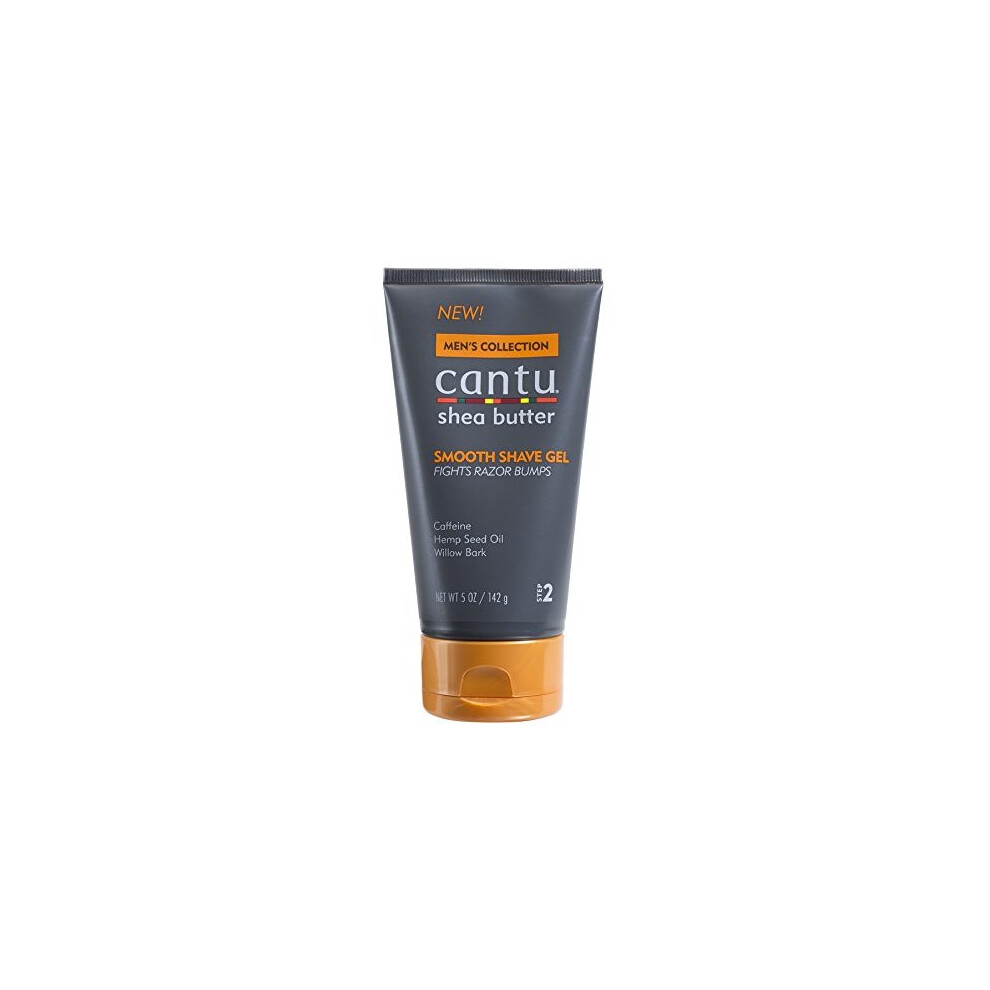 Cantu Shea Butter Mens Collection Smooth Shave Gel, 5 Ounce
