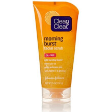 Esfoliante facial Clean & Clear Morning Burst para todos os tipos de pele 5 Fl Oz (pacote com 2)