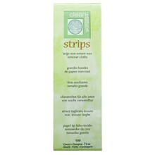 Clean Plus Easy Large Leg Cloth Strips, 100 Count