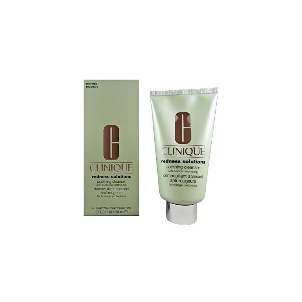 Clinique Redness Solutions Soothing Cleanser for Unisex, 5 Ounce