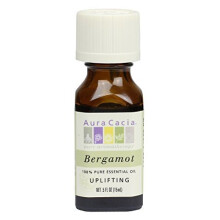 Aura Cacia, Reines Ätherisches Öl, Bergamotte, 0,5 fl oz (15 ml)
