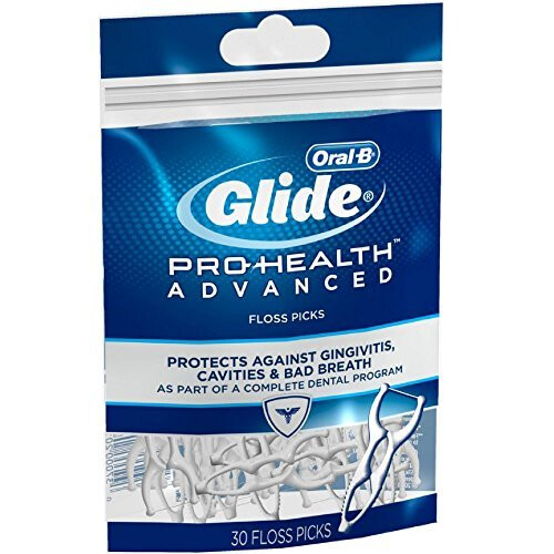Glide Pro-Health Advanced Οδοντικό Νήμα 30 Τμχ,30 Τεμάχια (Συσκευασία των 2)