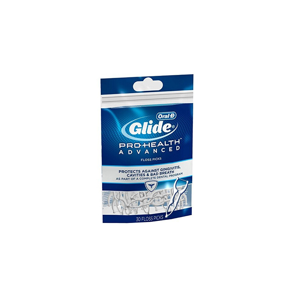 Glide Pro-Health Advanced Floss Picks 30 Ea (Pack of 2)