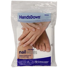Toalhetes para Unhas Hands Down Graham, 200 Unidades