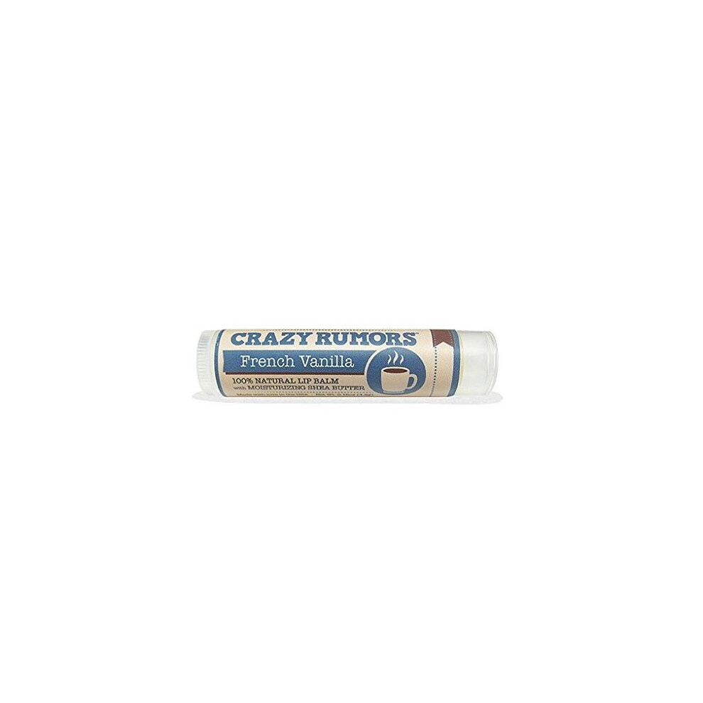 Crazy Rumors 100 Natural Lip Balm French Vanilla 0 15 Oz 4 4 Ml