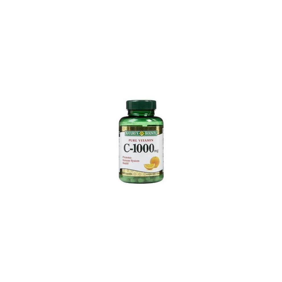 Nature's Bounty Vitamin C 1000 Mg Immune Health Caplets 100 Ea