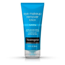 Neutrogena Hydrating Eye Makeup Remover Lotion Gentle Daily Makeup Remover with Skin-Soothing Aloe and Cucumber Extracts to Remove Even Waterpro