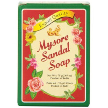 Mysore Sandal Soap 2,65 oz Box, (S?s?e?as?a 12)