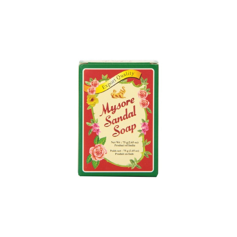 Mysore Sandal Soap 2.65 oz Box, (Pack of 12)