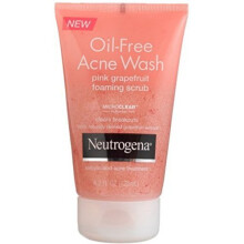 Neut Of Acne Wash Scrub G Size 4.2z Neutrogena Oil Free Acne Wash Pink Grapefruit Foaming Scrub 4.2z