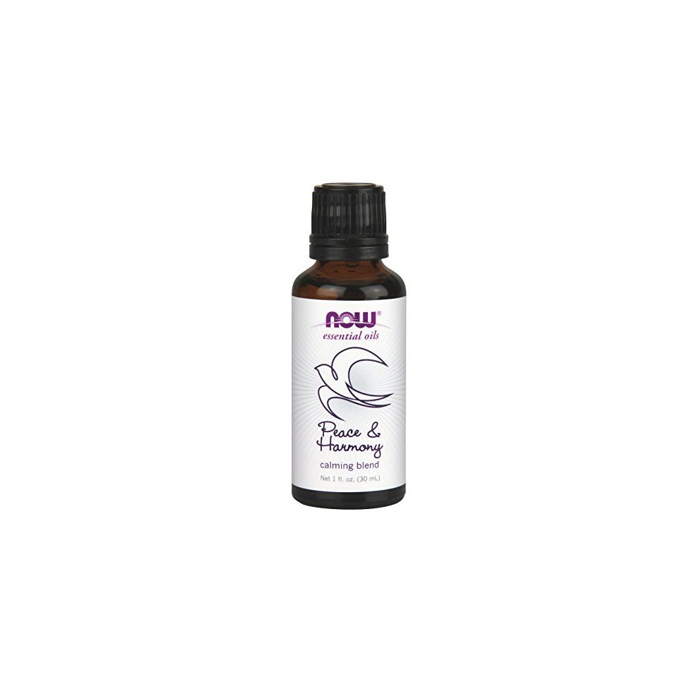 NOW Peace and Harmony Essential Oil Blend, 1-Ounce