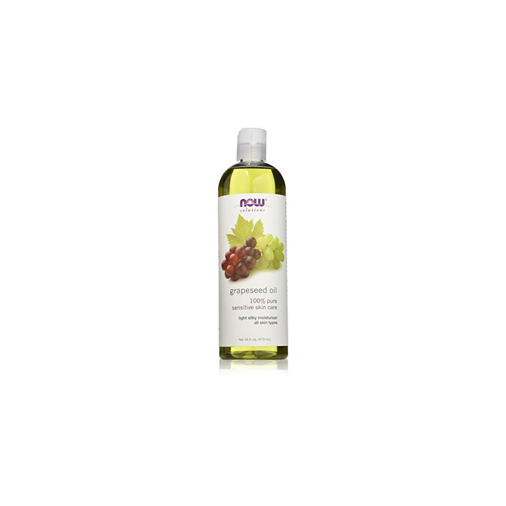 NOW Grape Seed Oil, 16-Ounce