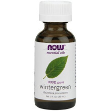 NOW Foods ?teriske olier Vintergr?n oliestimulerende aromaterapiduft Dampdestilleret 100 % ren vegansk b?rnesikret h?tte 1-ounce