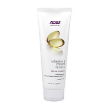 NOW Vitamin E Cream 28,000 IU, 4-Ounce