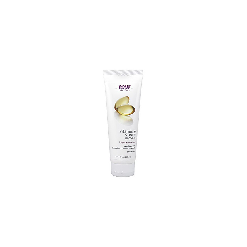 NOW Vitamin E Cream 28,000 IU, 4-Ounce