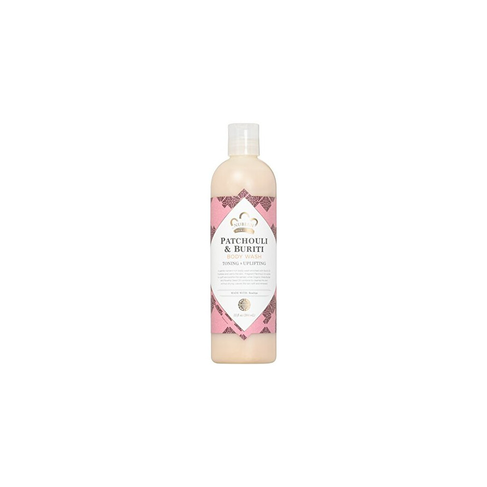 Nubian Heritage Patchouli & Buriti Body Wash, 13 Ounce