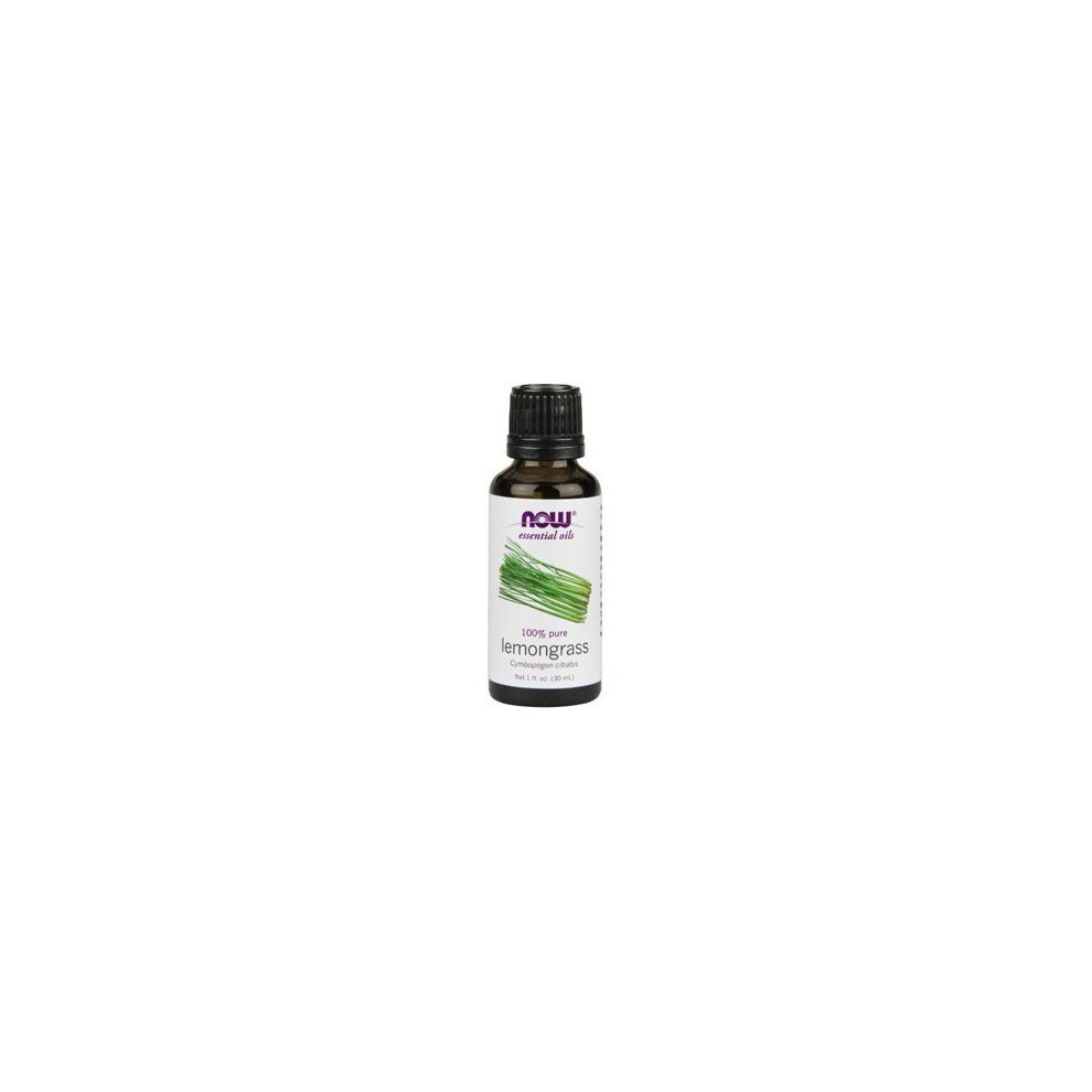 Now Foods , Lemongrass Oil 100% Pure 30 Ml