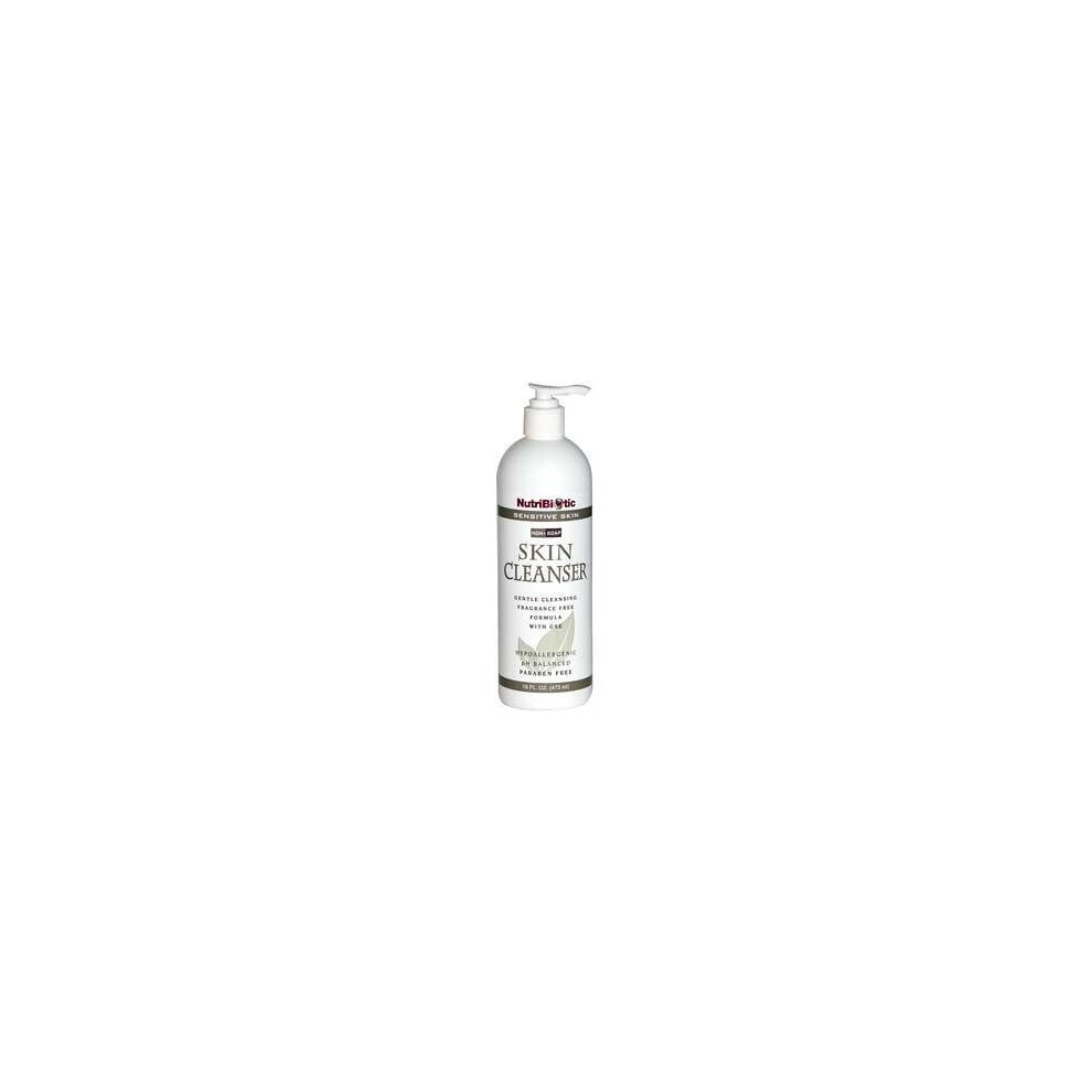 Nutrabolics Nutribiotic Nonsoap Skin Cleanser, Sensitive Skin, 16 Fluid Ounce