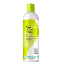DevaCurl No Poo-Zero Lather Conditioning Cleanser, 12 Fluid Ounce