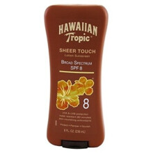 Hawaiian Tropic Sheer Touch Lotion Sunscreen SPF 8, 8 oz, 2 pk
