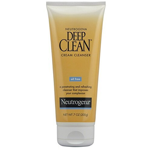 Neutrogena Nettoyant Crème Visage Neutrogena Deep Clean avec Acide Bêta Hydroxy, 7 fl.