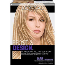 L'Oreal Paris Frost & Design Haarsch highlights für langes Haar, H85 Champagner, 1 Set
