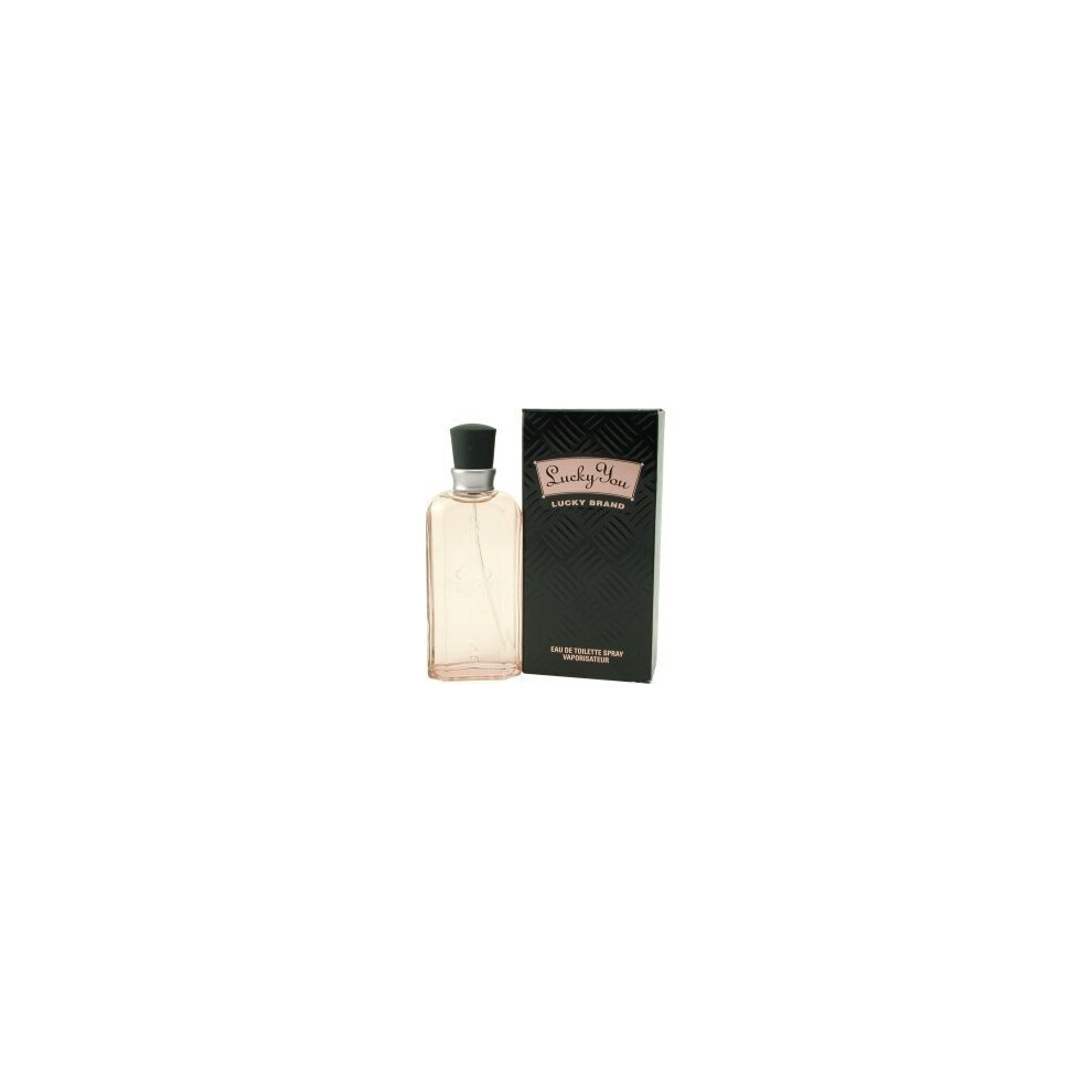 Lucky Brand Blue New Item Lucky You For Women Edt Spray 3.4 Oz Lucky You For Womenlucky Brand Edt Spray 3.4 Oz (W)