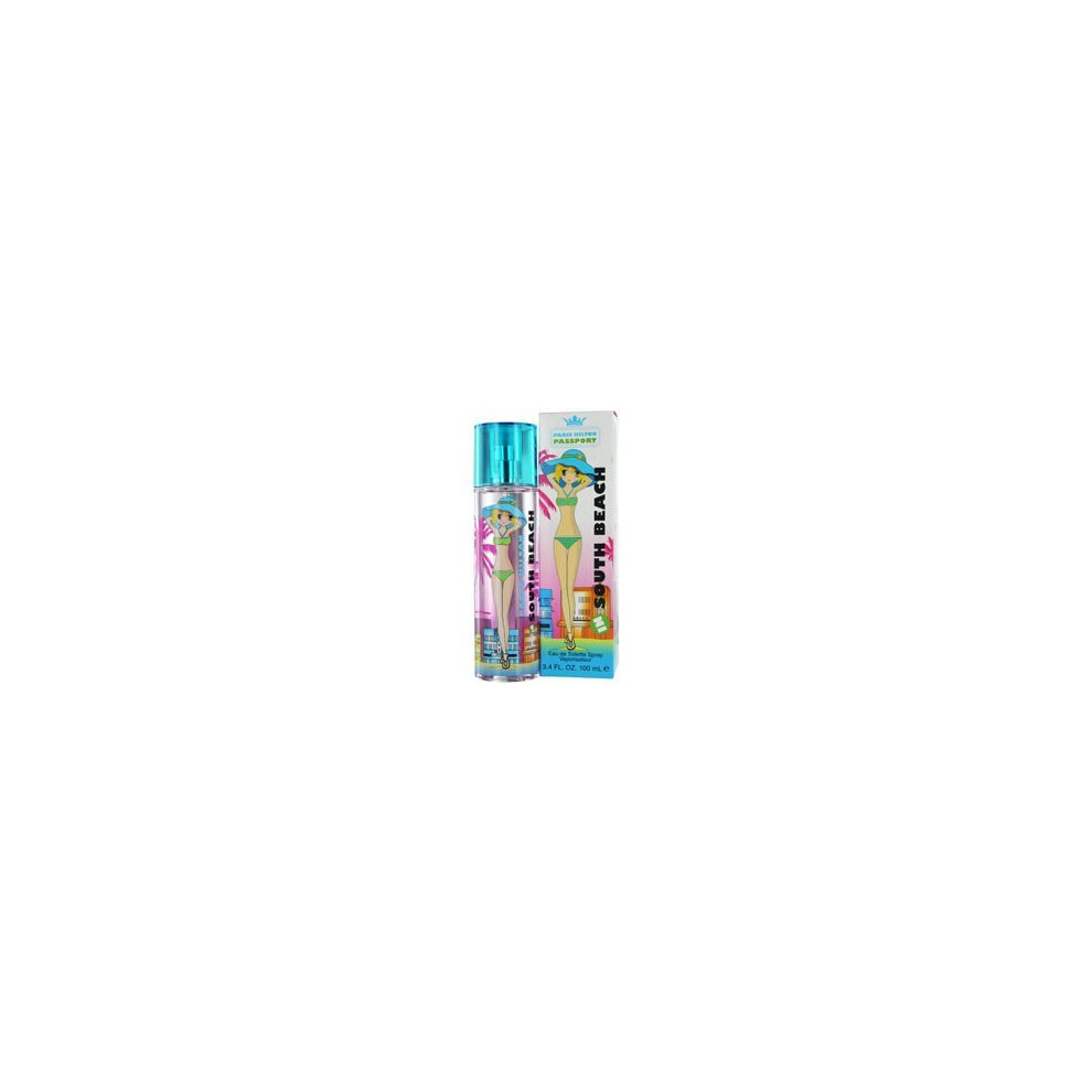 Paris Hilton Passport South Beach By 3.4 Oz Eau De Toilette Spray For Women