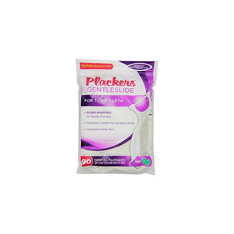Plackers Gentleslide Flosser, 90-Count