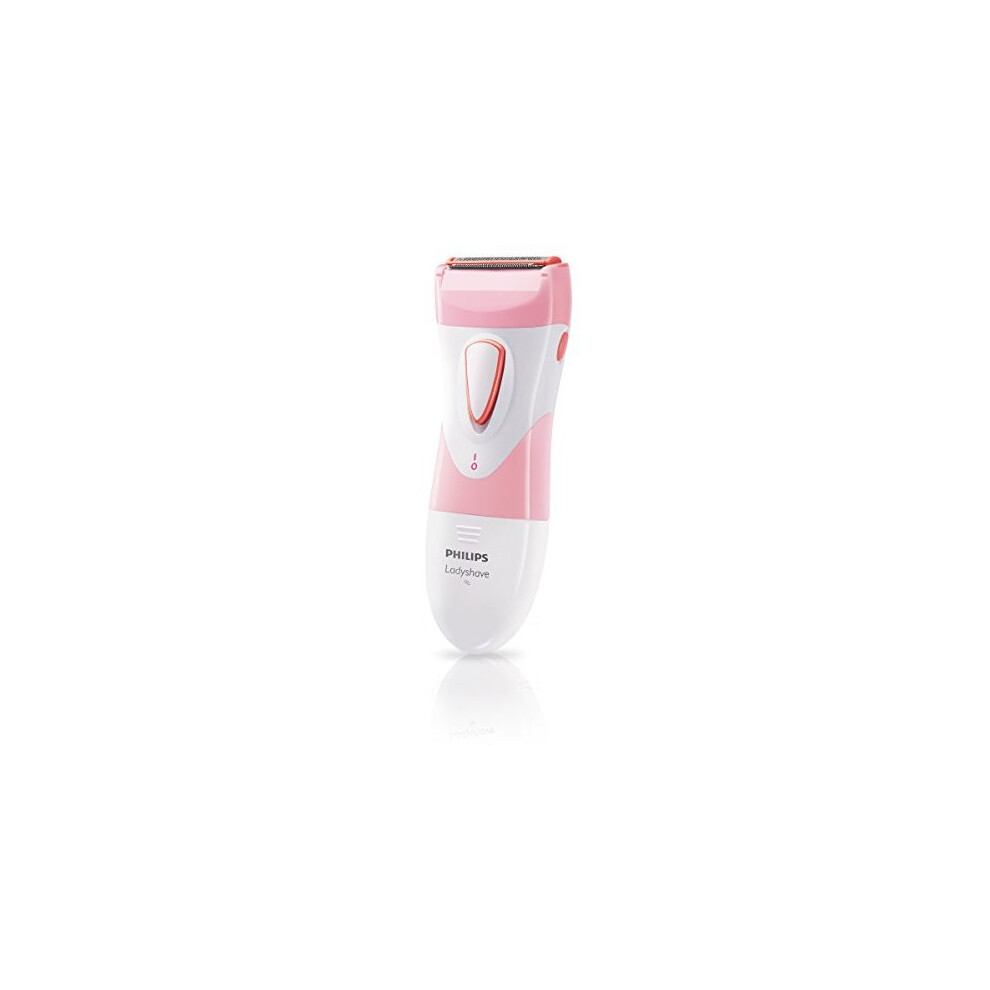 Philips SatinShave Essential HP6306 Womenâs Electric Shaver for Legs, Cordless use Wet & Dry