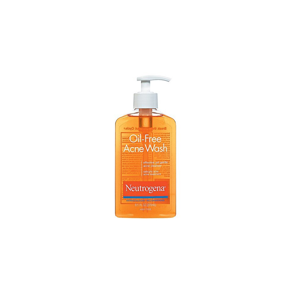 Neutrogena Acne Wash, Oil-Free, 9.1 oz