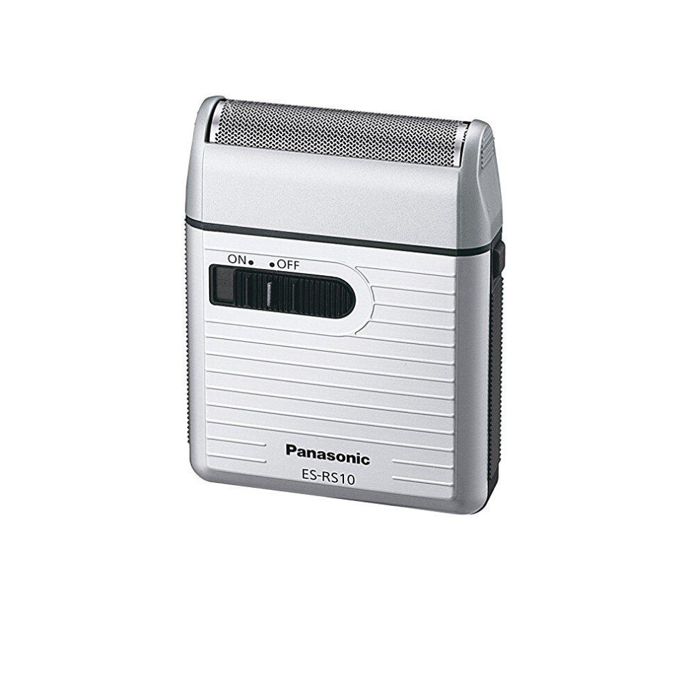 Panasonic Mens Shaver for Traveler ES-RS10-S Silver | DC3V (2 x AA Alkaline) (Japan Model)