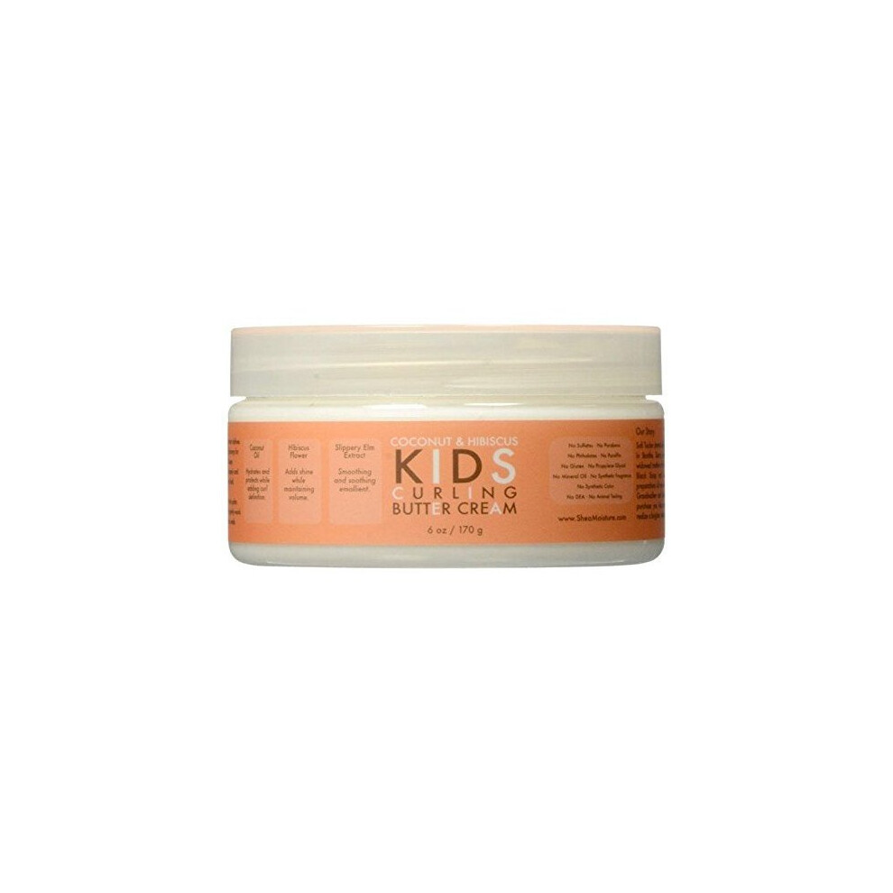Shea Moisture Kids Curl Butter Coconut & Hibiscus 6 Oz Cream